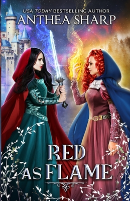 Red as Flame: A Dark Elf Fairytale By Anthea Sharp Cover Image