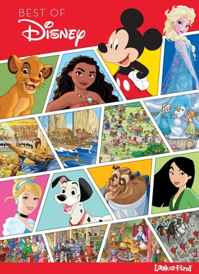 Disney: Best of Disney Look and Find By Pi Kids, Art Mawhinney (Illustrator), Jaime Diaz Studios (Illustrator) Cover Image