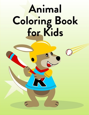 Animal Coloring Book For Kids: picture books for seniors baby Cover Image