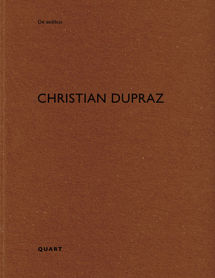 Christian Dupraz: de Aedibus Cover Image