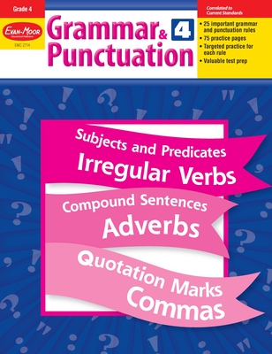 Grammar & Punctuation, Grade 4 Teacher Resource By Evan-Moor Corporation Cover Image