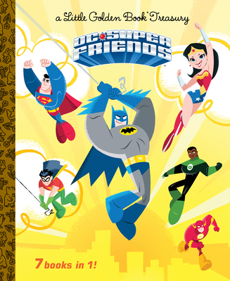 Cover for DC Super Friends Little Golden Book Treasury (DC Super Friends)