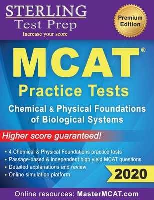 Sterling Test Prep MCAT Practice Tests: Chemical & Physical Foundations of Biological Systems By Sterling Test Prep Cover Image