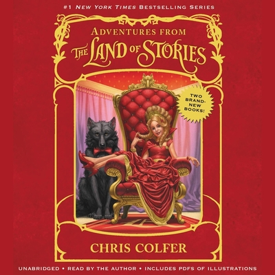 Adventures from the Land of Stories Boxed Set: The Mother Goose Diaries and Queen Red Riding Hood's Guide to Royalty By Chris Colfer, Chris Colfer (Read by), The Author (Read by) Cover Image