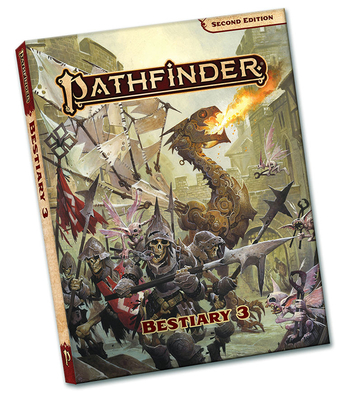 Pathfinder RPG Bestiary 3 Pocket Edition (P2) By Logan Bonner, Lyz Liddell, Mark Seifter Cover Image