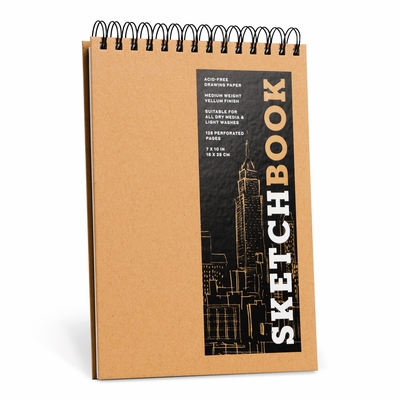 Sketchbook (Basic Medium Spiral FlipTop Landscape Kraft) (Union Square & Co. Sketchbooks)