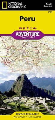 Peru (National Geographic Adventure Map #3404) By National Geographic Maps Cover Image