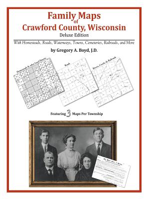 Crawford County Wi Plat Map Family Maps Of Crawford County, Wisconsin (Paperback) | A Great Good Place  For Books