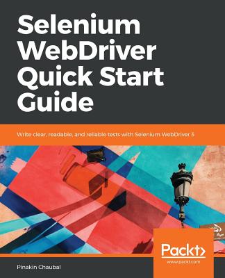 Selenium WebDriver Quick Start Guide Cover Image