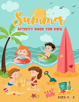Summer Coloring Book for Kids Ages 4-8