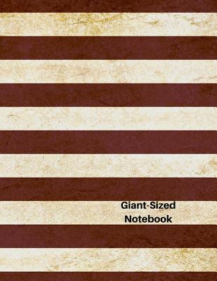 Giant-Sized Notebook: USA Flag Design, 600 Pages, Notebook/300 Ruled Sheets Cover Image