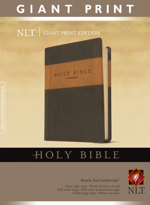 Giant Print Bible-NLT By Tyndale (Created by) Cover Image
