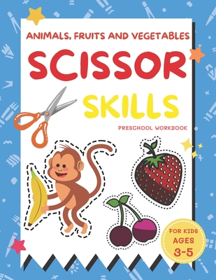 Scissor Skills Preschool Workbook for Kids 