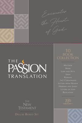 New Testament 10 Book Collection (2020 Edition): Deluxe Boxed Set (Passion Translation) By Brian Simmons Cover Image