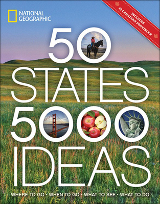 50 States, 5,000 Ideas By National Geographic, Joe Yogerst Cover Image