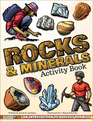Rocks & Minerals Activity Book: An Introduction to Geology for Kids Cover Image