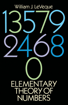 Elementary Theory of Numbers (Dover Books on Mathematics) Cover Image