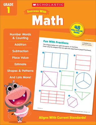 Scholastic Success with Math Grade 1 Workbook By Scholastic Teaching Resources Cover Image