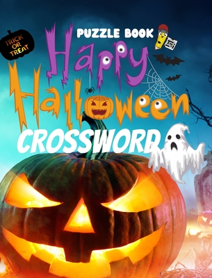 Halloween Word search Large Print Puzzle Book: Spooky & scary Halloween Game Book Words search, mazes, coloring, Crosswords Cover Image