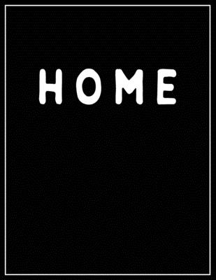 Home: Home Black and white Decorative Book - Perfect for Coffee Tables, End Tables, Bookshelves, Interior Design & Home Stag Cover Image