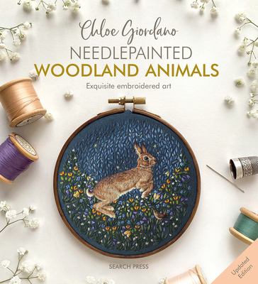 Needlepainted Woodland Animals: Exquisite embroidered art Cover Image