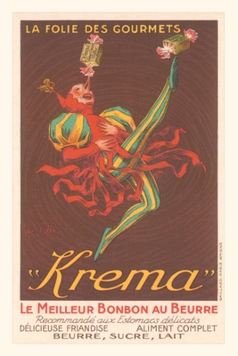 Vintage Journal Krema Bobon au Beurre advertisement Cover Image