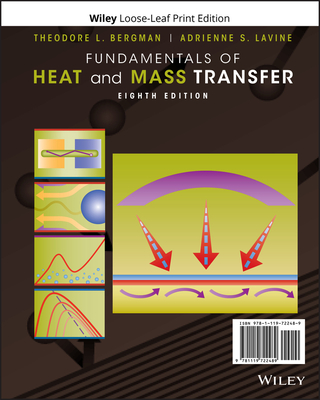 Fundamentals of Heat and Mass Transfer By Adrienne S. Lavine, Theodore L. Bergman, Frank P. Incropera Cover Image