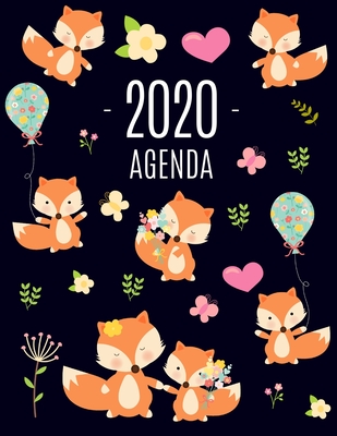 Zorro Rojo Agenda 2020: Planificador Annual - Enero a Diciembre 2020 - Ideal Para la Escuela, el Estudio y la Oficina By Bolbel Planificadores Cover Image