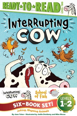 Joking, Rhyming Animals Ready-to-Read Value Pack: Interrupting Cow; Interrupting Cow and the Chicken Crossing the Road; School of Fish; Friendship on the High Seas; Racing the Waves; Rocking the Tide Cover Image