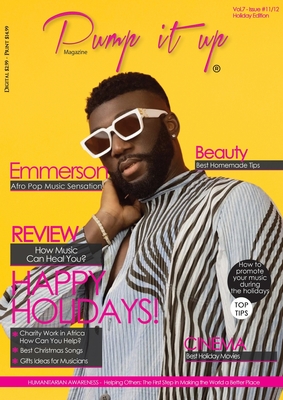 Pump it up Magazine - Emmerson Afro-Pop Multiple Award Winning Singer From Sierra Leone By Anissa Boudjaoui, Michael B. Sutton Cover Image