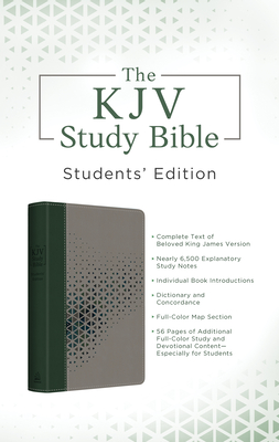 The KJV Study Bible, Students' Edition [Cypress & Smoke] Cover Image