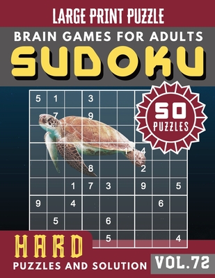 hard sudoku puzzles and solution suduko puzzle books for adults difficult full page hard sudoku maths book to challenge your brain sudoku in very large print paperback trident booksellers cafe