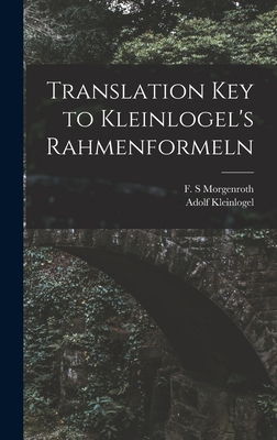 Translation Key to Kleinlogel's Rahmenformeln Cover Image