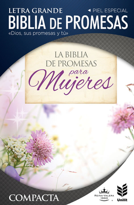 Biblia de Promesas / Compacta / Floral C. Zipper Cover Image