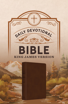 Daily Devotional Bible KJV [Hickory Cross] Cover Image