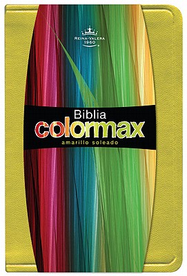 RVR 1960 Biblia Colormax, amarillo soleado imitación piel