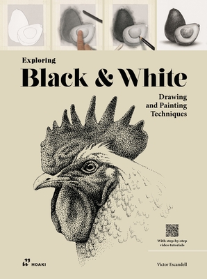 Exploring Black & White: Drawing and Painting Techniques By Victor Escandell Cover Image