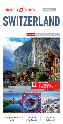 Insight Guides Travel Map Switzerland (Insight Travel Maps) By Insight Guides Cover Image