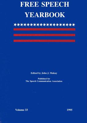Free Speech Yearbook, Volume 33, 1995 Cover Image