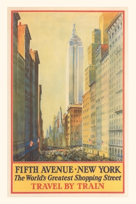 New York City Vintage Style Travel Poster New York City 