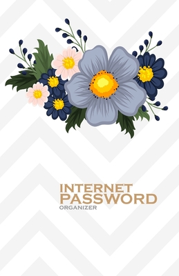 Internet Password Organizer: Flowers (Password Log Book) By Peter Paker P. K. Cover Image