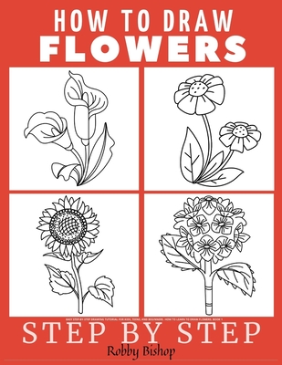 how to draw easy flowers step by step for kids