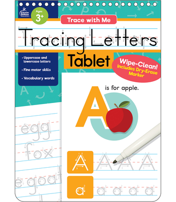 Trace with Me Tracing Letters Tablet [With Dry-Erase Pen]