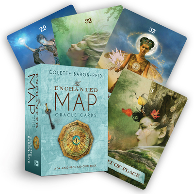 The Enchanted Map Oracle Cards: A 54-Card Oracle Deck for Love, Purpose, Healing, Magic, and Happiness Cover Image