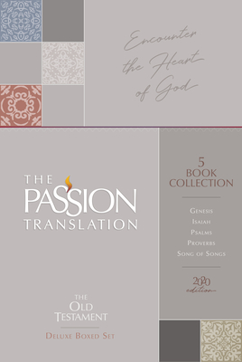 Old Testament 5 Book Collection (2020 Edition): Deluxe Boxed Set (Passion Translation) By Brian Simmons Cover Image