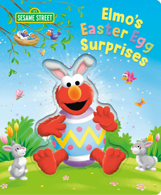 Elmo's Easter Egg Surprises (Sesame Street) By Christy Webster, Tom Brannon (Illustrator) Cover Image