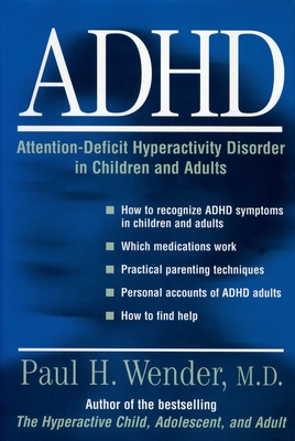 Adhd: Attention-Deficit Hyperactivity Disorder in Children, Adolescents, and Adults Cover Image