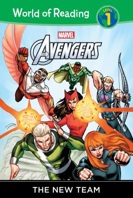The Avengers: The New Team (World of Reading Level 1) By Chris Wyatt, Andrea Di Vito (Illustrator), Rachelle Rosenberg (Illustrator) Cover Image