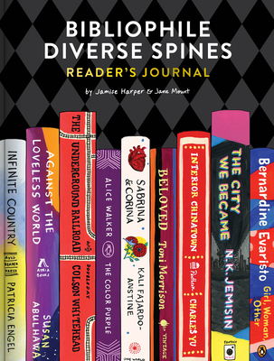 Bibliophile Diverse Spines Reader's Journal By Jane Mount, Jamise Harper Cover Image