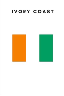 Ivory Coast: Country Flag A5 Notebook to write in with 120 pages Cover Image